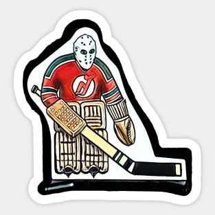 Coleco Table Hockey Players - New Jersey Devils Goalie Sticker